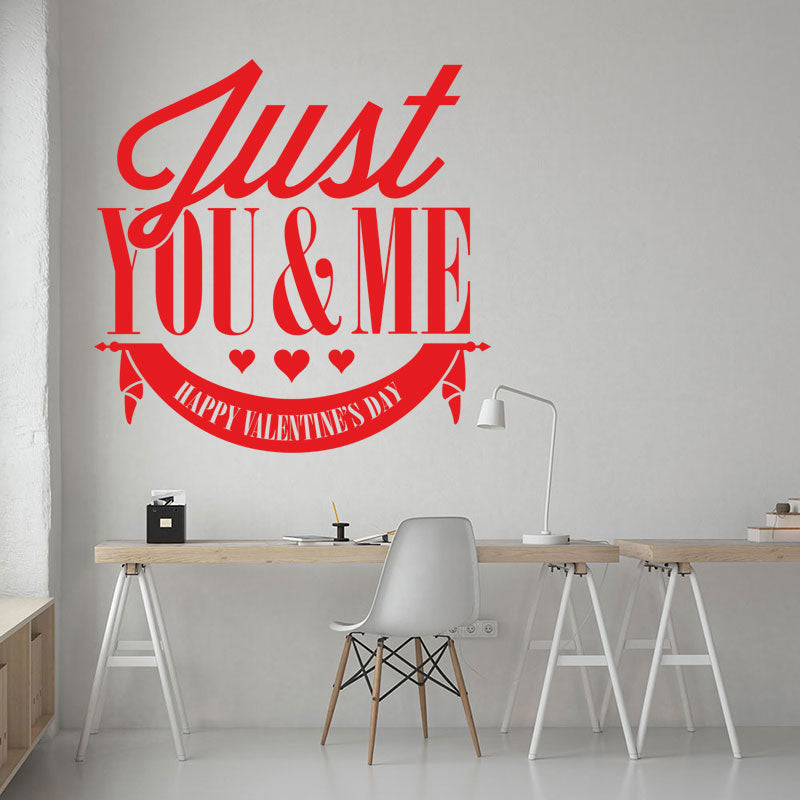 valentine s day window decals wall sticker