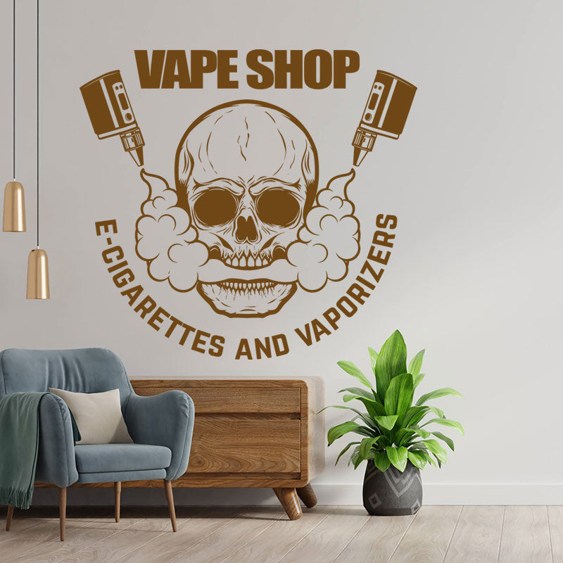 decorative vaping quote wall sticker