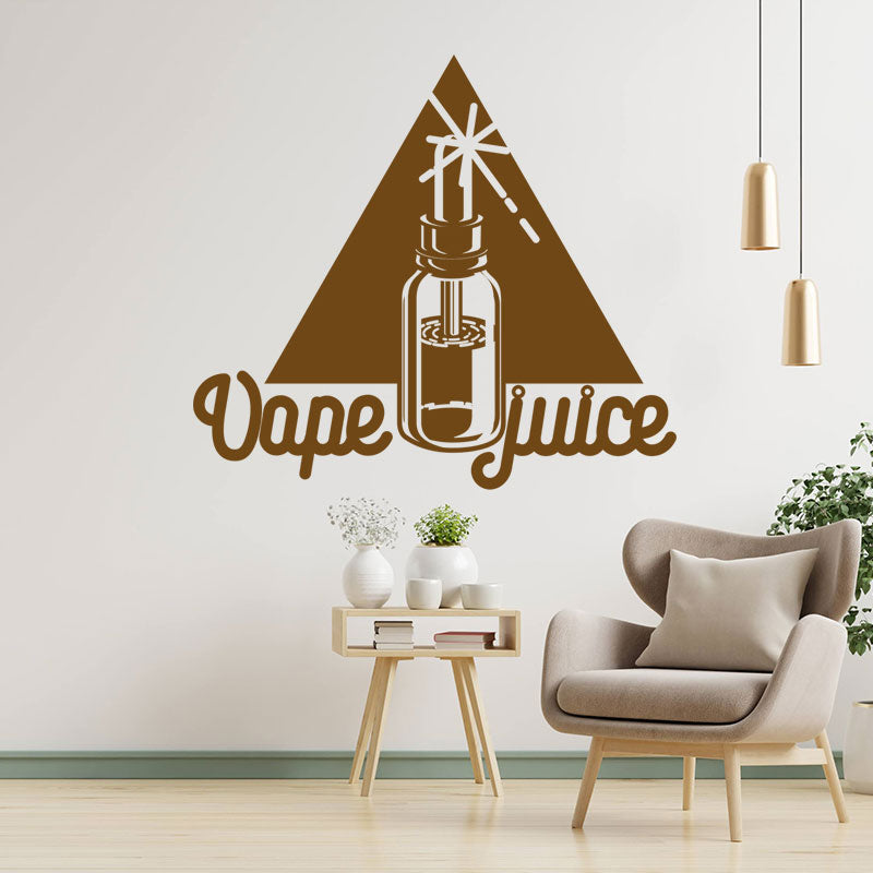 unique vape shop wall sticker