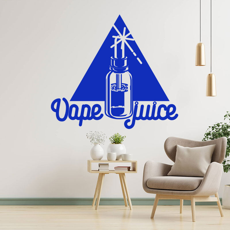 unique vape shop wall sticker