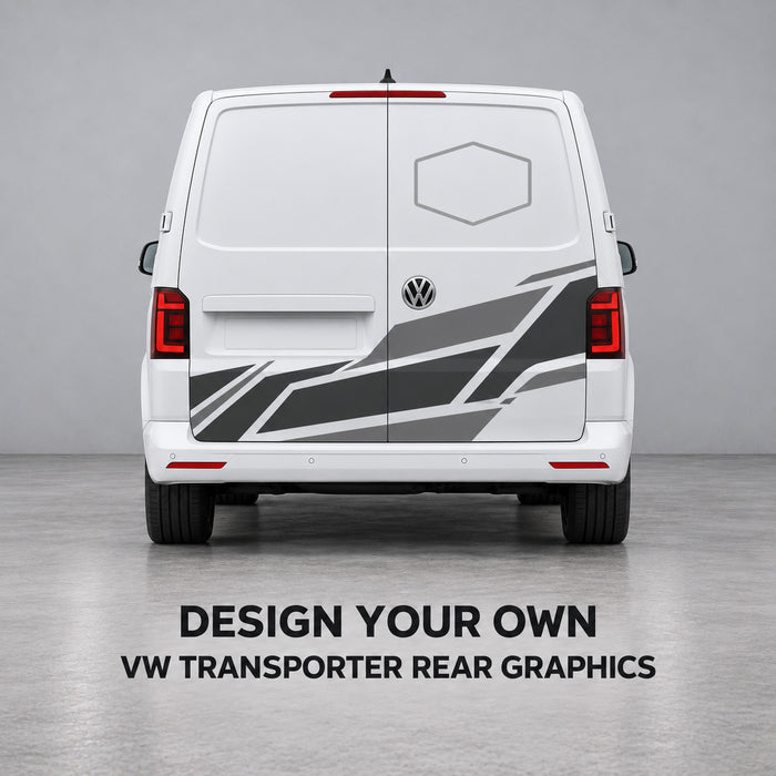 VW Transporter custom rear graphics