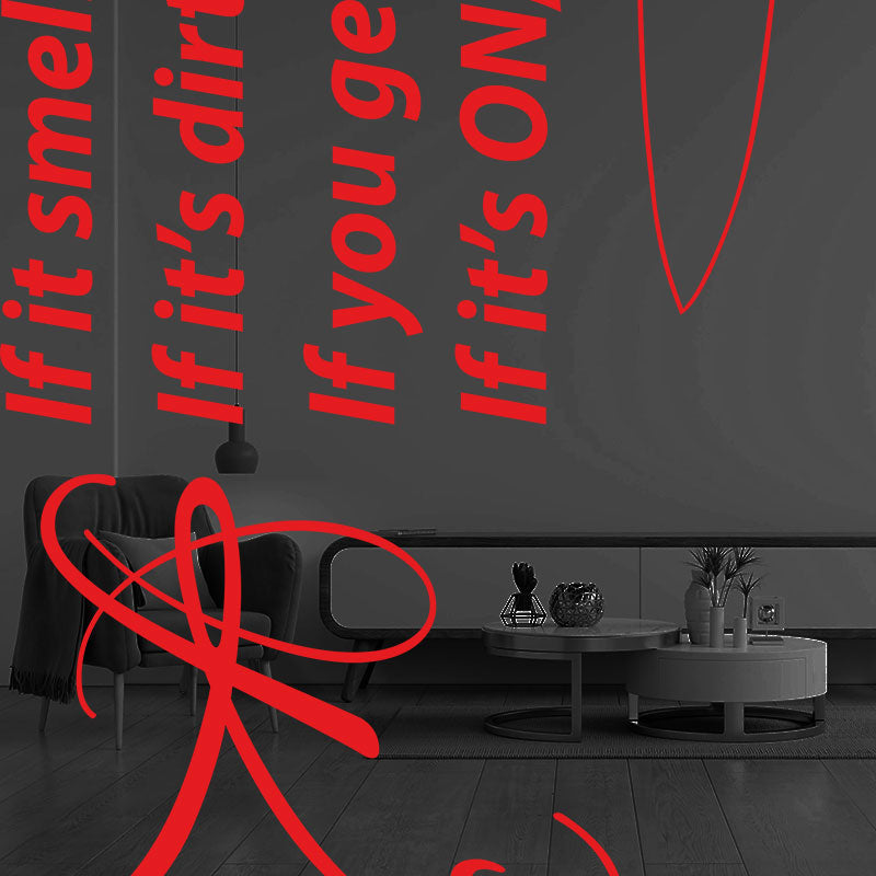 kitchen rules inspirational wall sticker