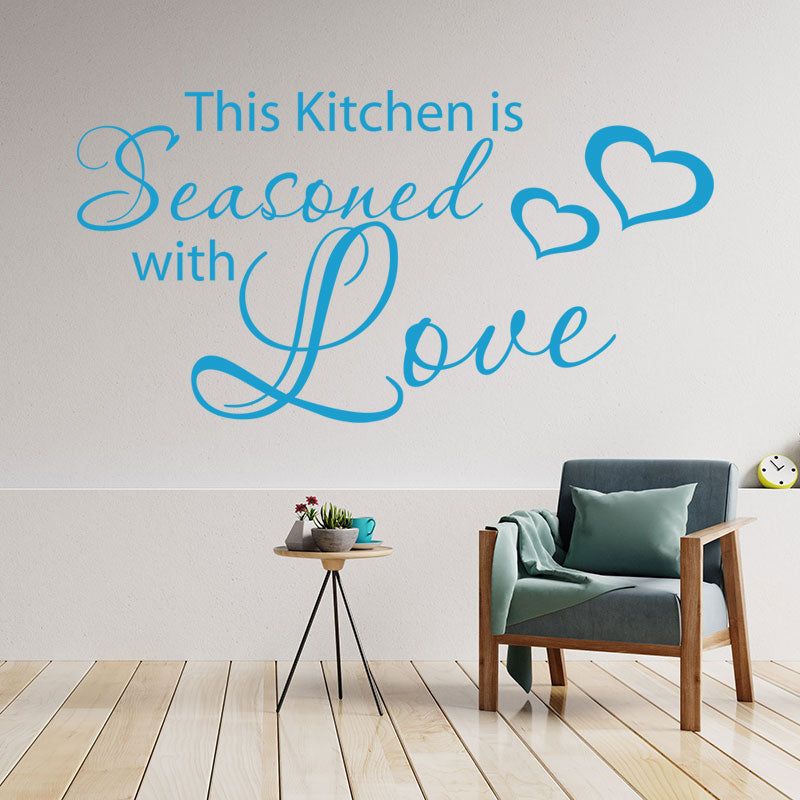 two choices take it or leave kitchen sticker