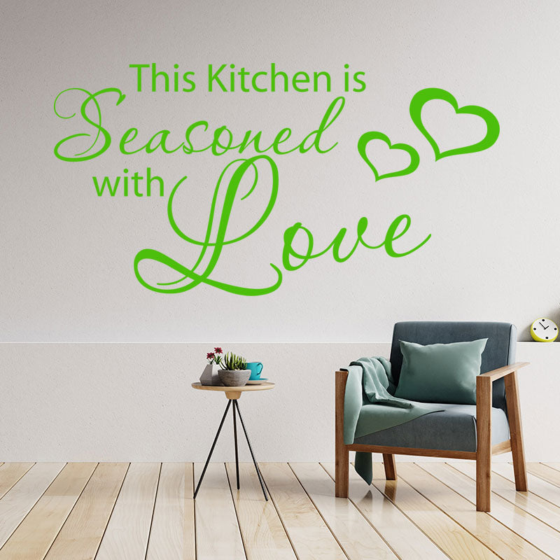two choices take it or leave kitchen sticker