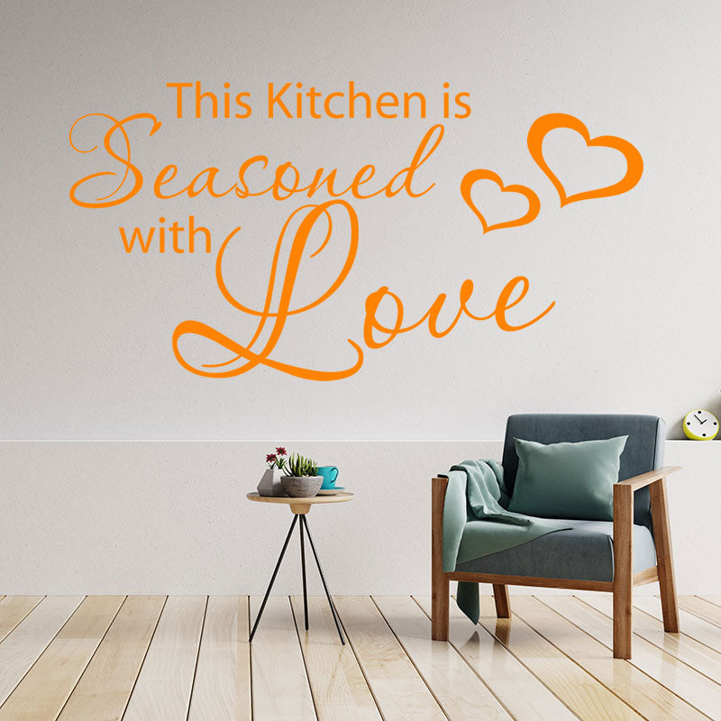 two choices take it or leave kitchen sticker