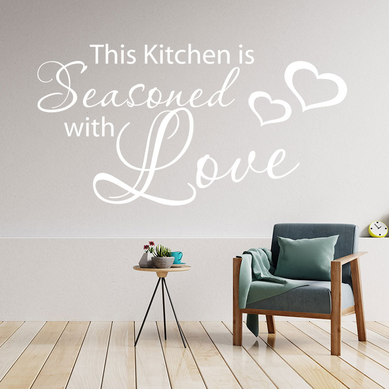 two choices take it or leave kitchen sticker