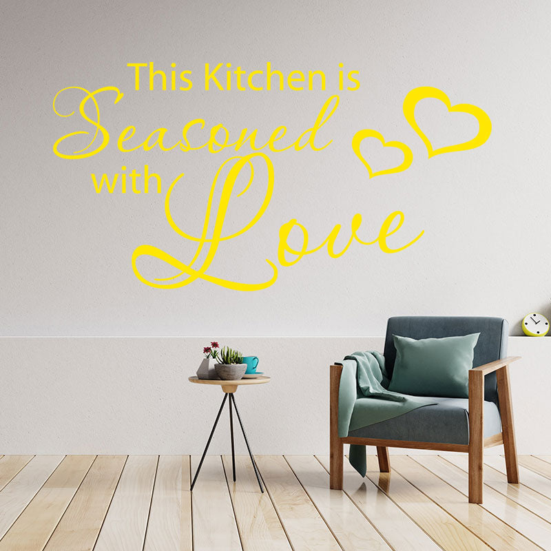 two choices take it or leave kitchen sticker