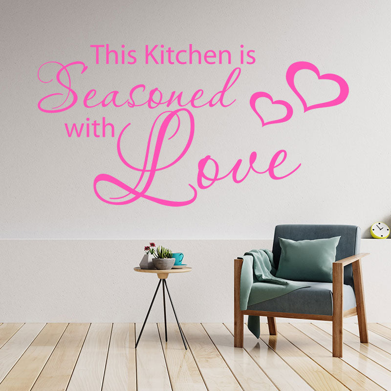 two choices take it or leave kitchen sticker