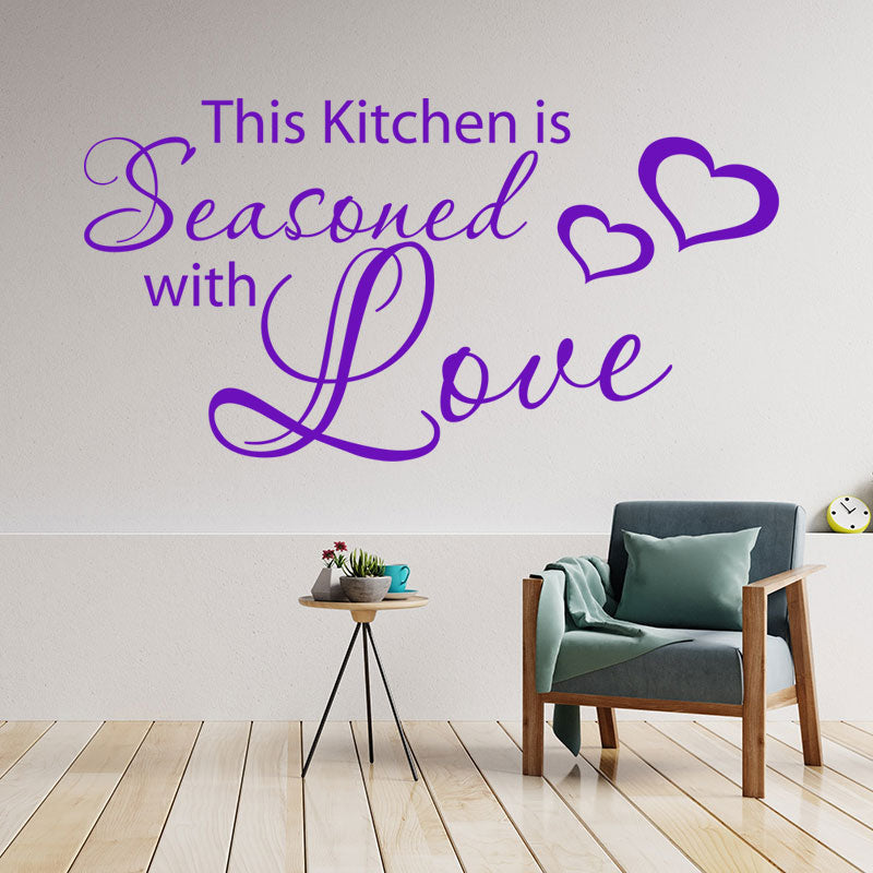 two choices take it or leave kitchen sticker