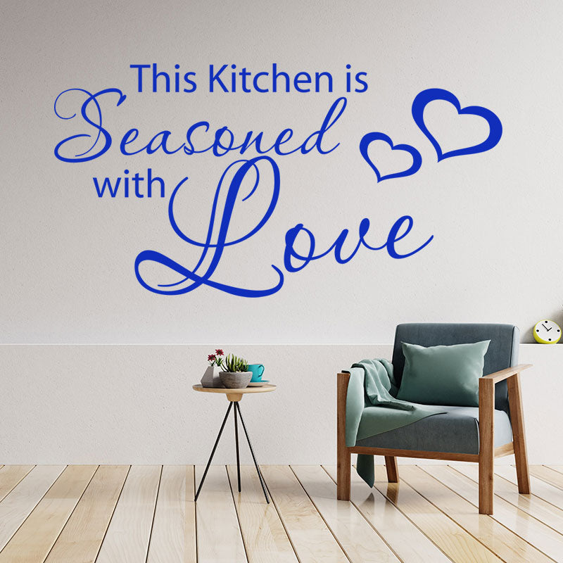 two choices take it or leave kitchen sticker