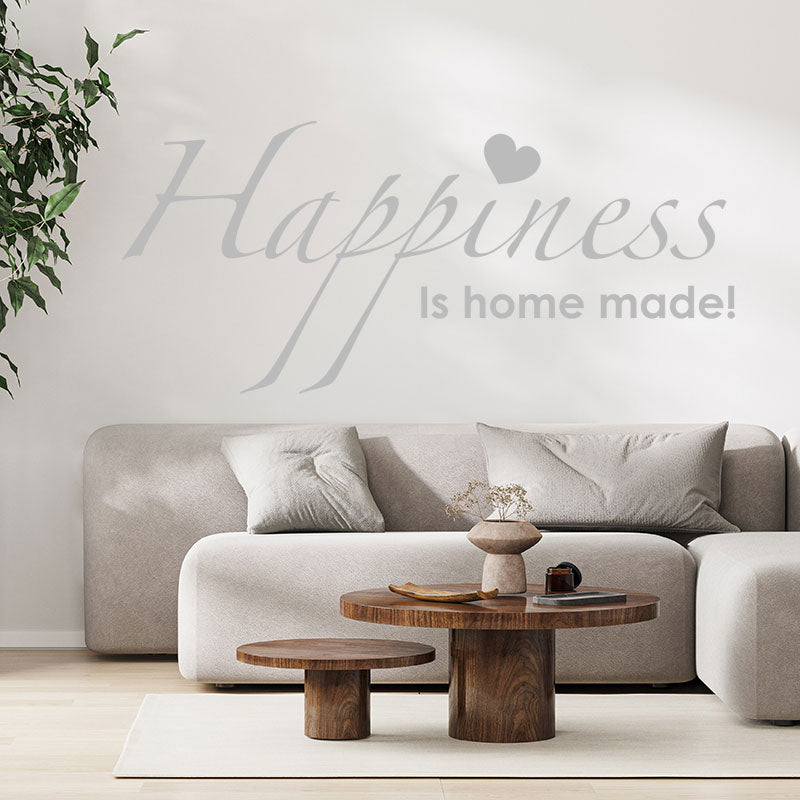 family happiness home made wall sticker