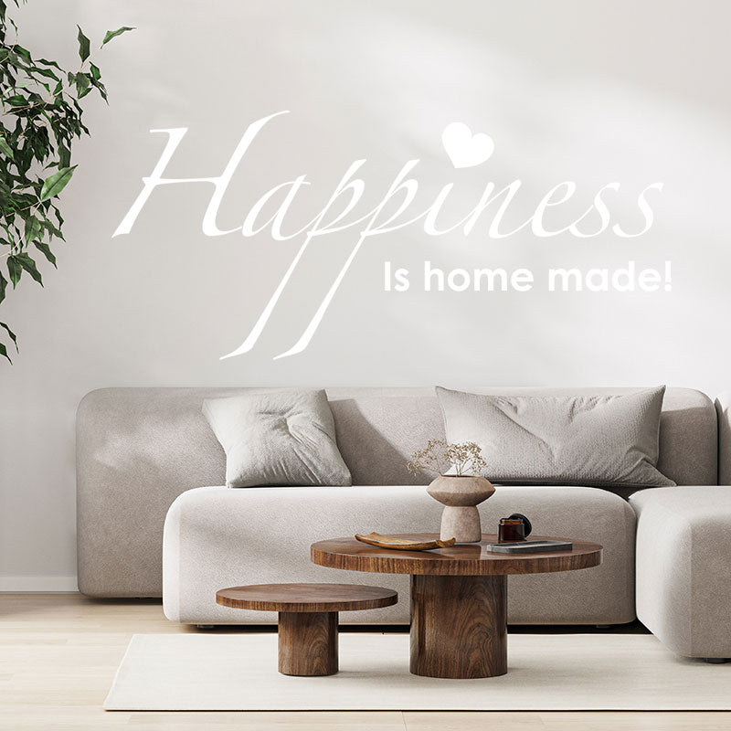 family happiness home made wall sticker