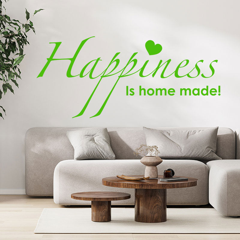 family happiness home made wall sticker