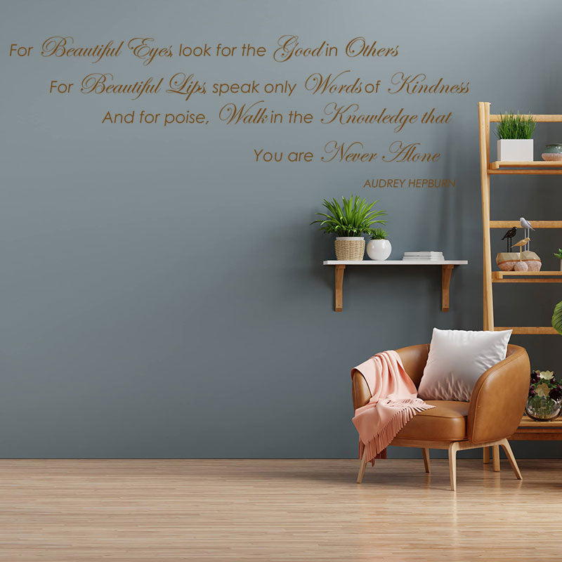 audrey hepburn look good inspirational