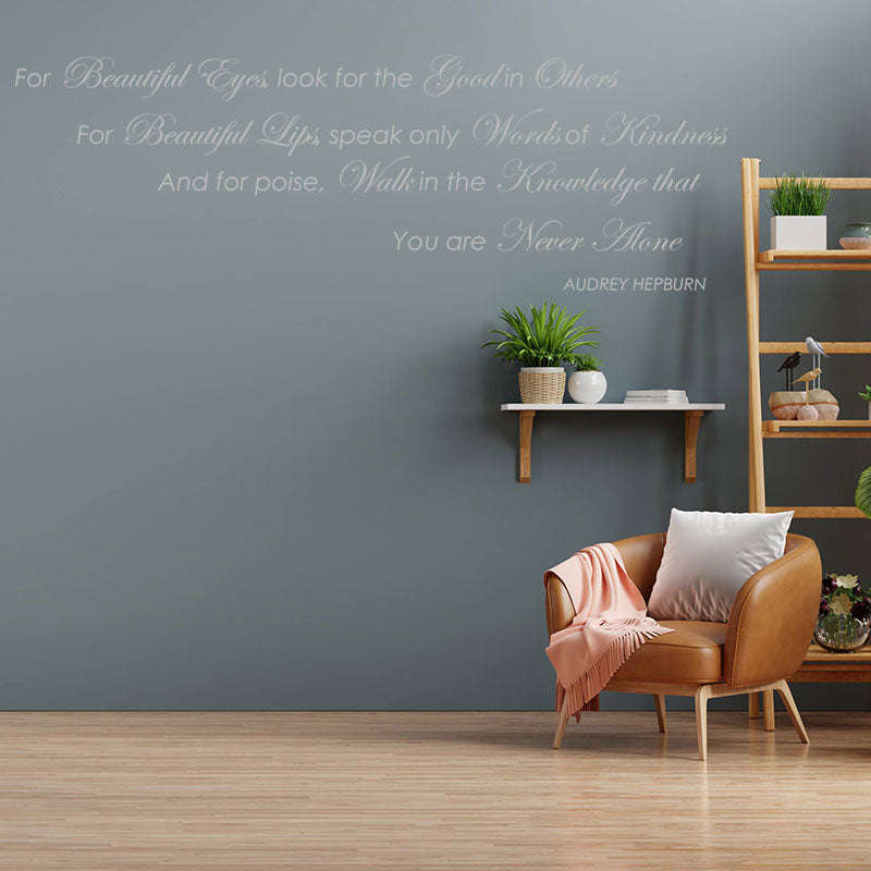 audrey hepburn look good inspirational