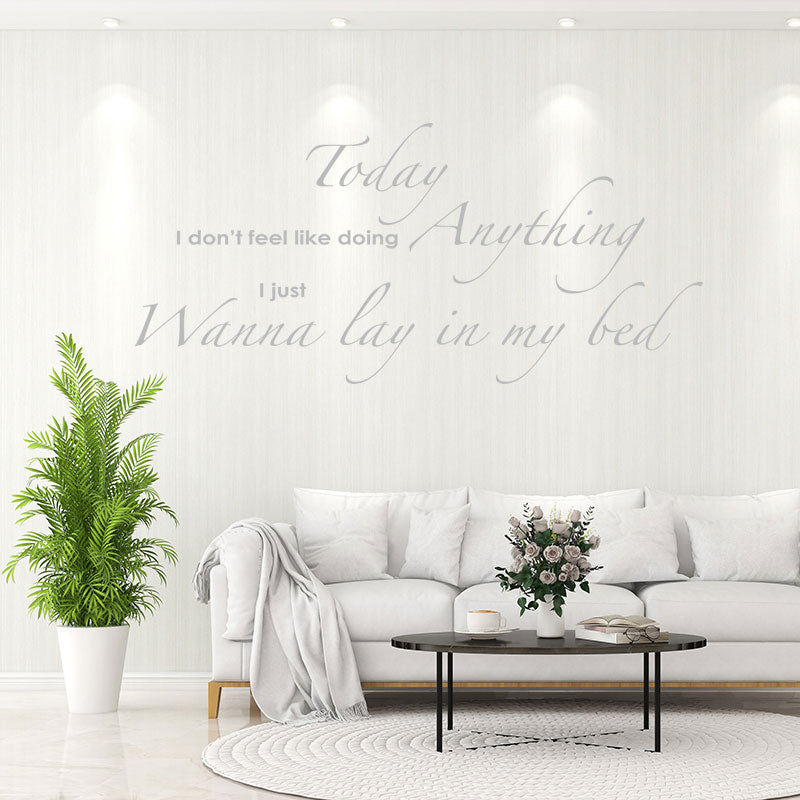 justin bieber wanna lay in wall sticker