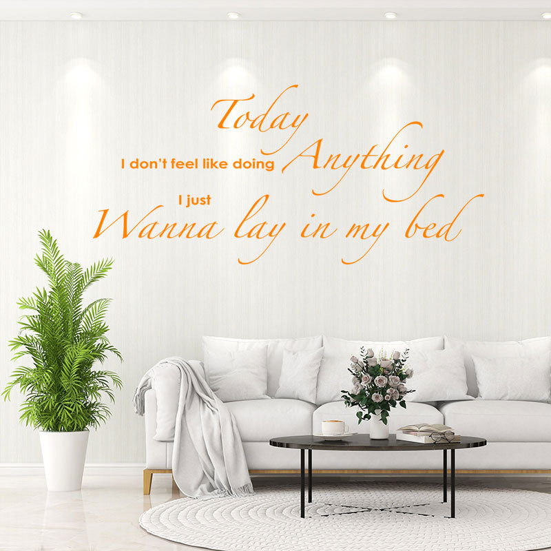 justin bieber wanna lay in wall sticker