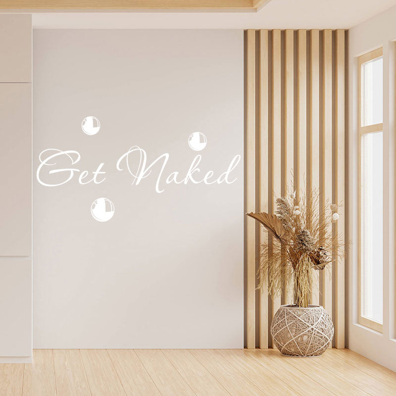 get naked bathroom wall sticker