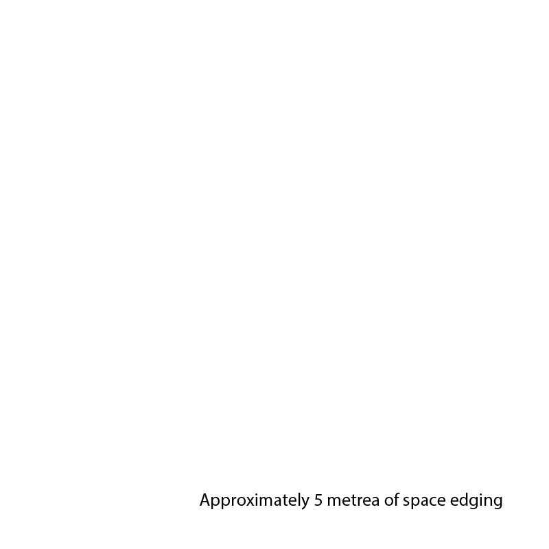 space scene edging wall sticker