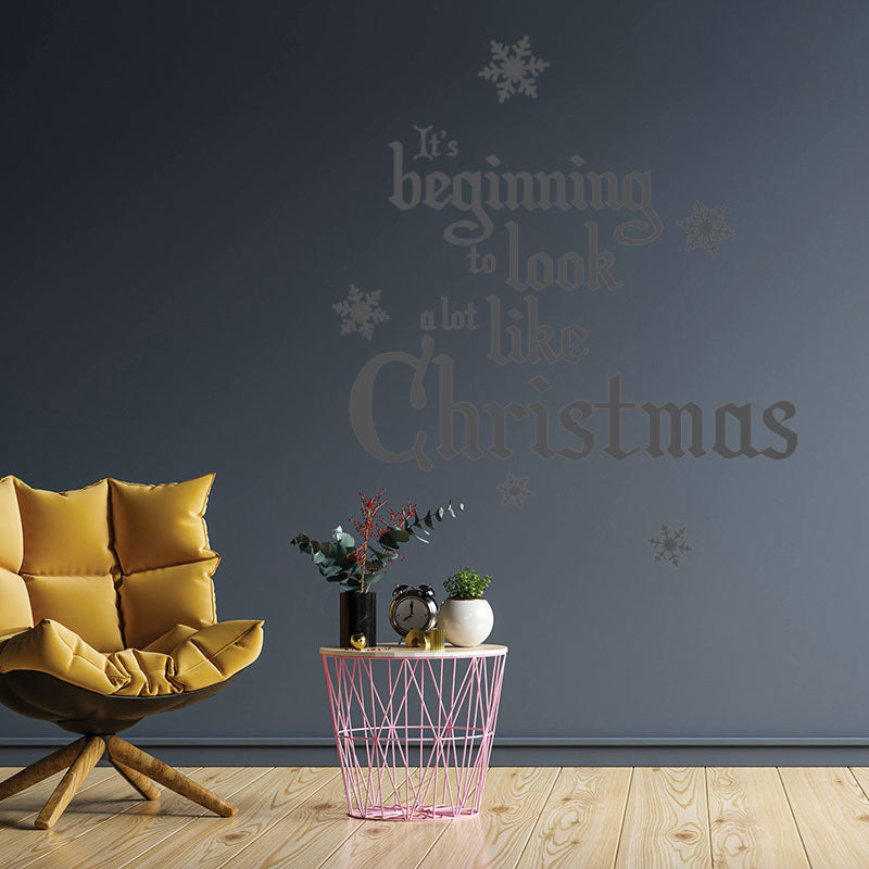 merry christmas for wall sticker