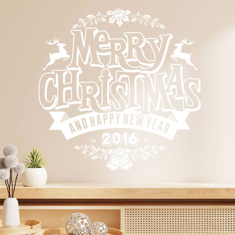 snowflake wall decals for winter wall sticker