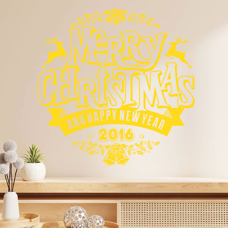 snowflake wall decals for winter wall sticker
