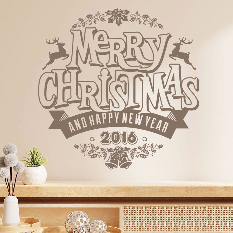 snowflake wall decals for winter wall sticker