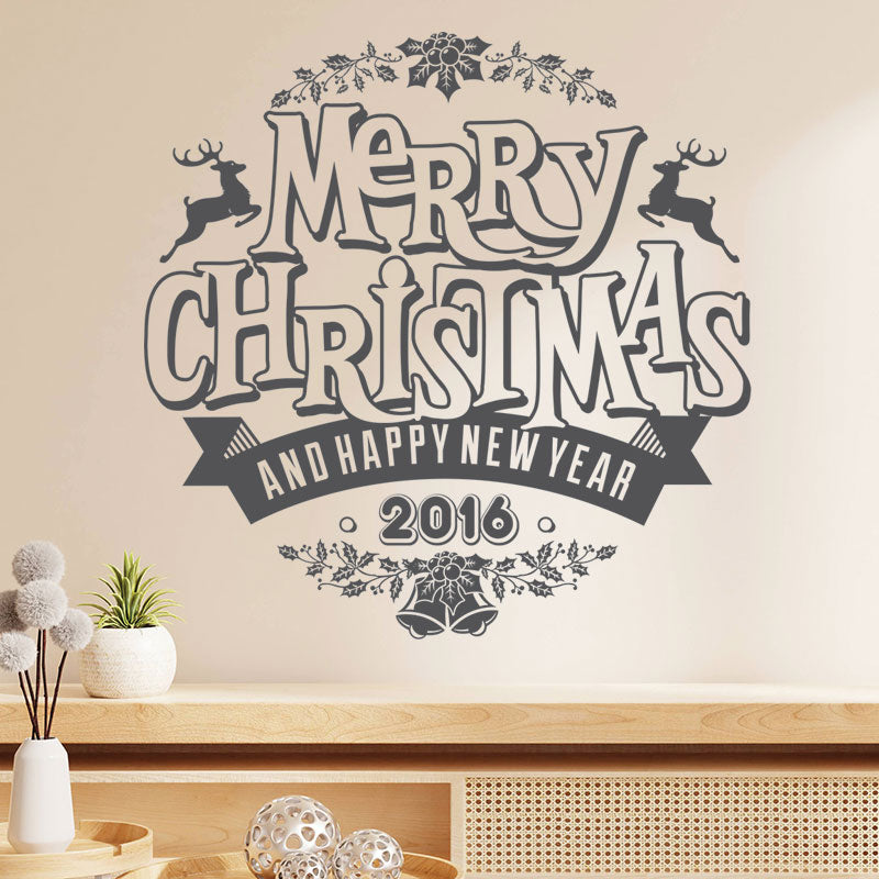 snowflake wall decals for winter wall sticker