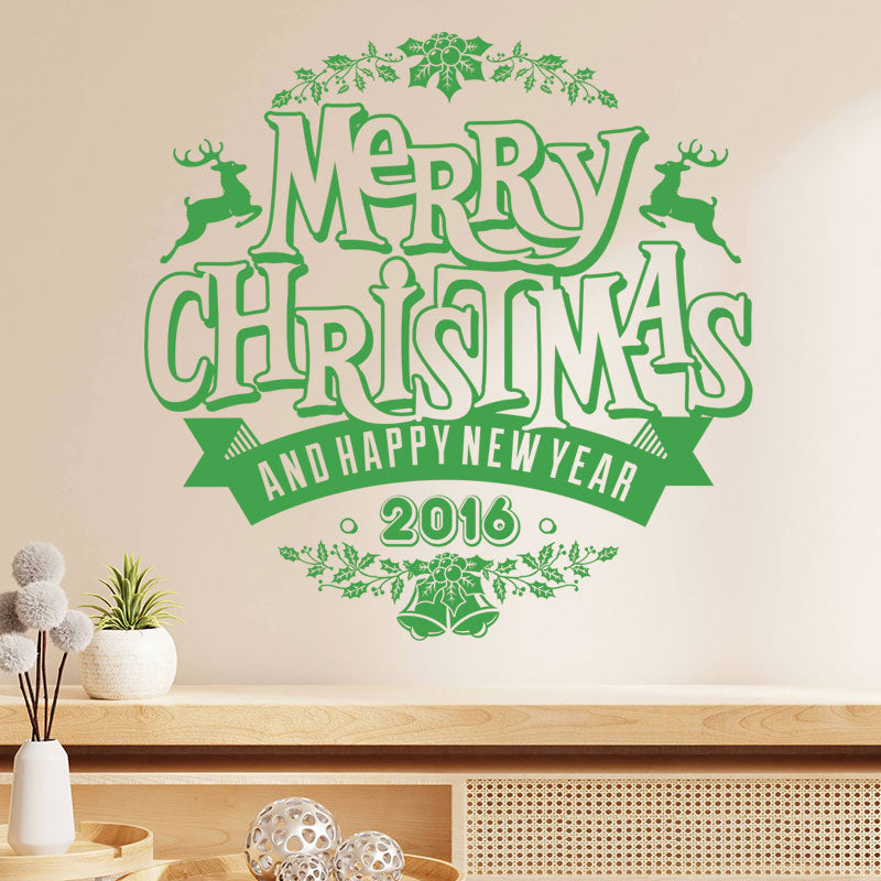 snowflake wall decals for winter wall sticker