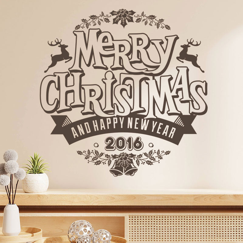 snowflake wall decals for winter wall sticker