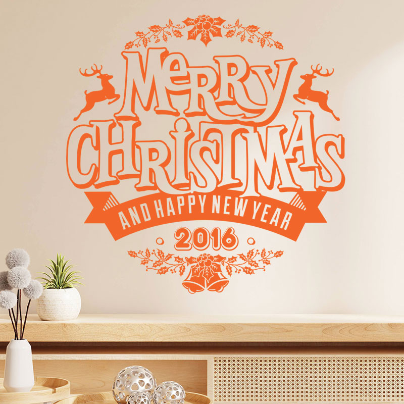 snowflake wall decals for winter wall sticker