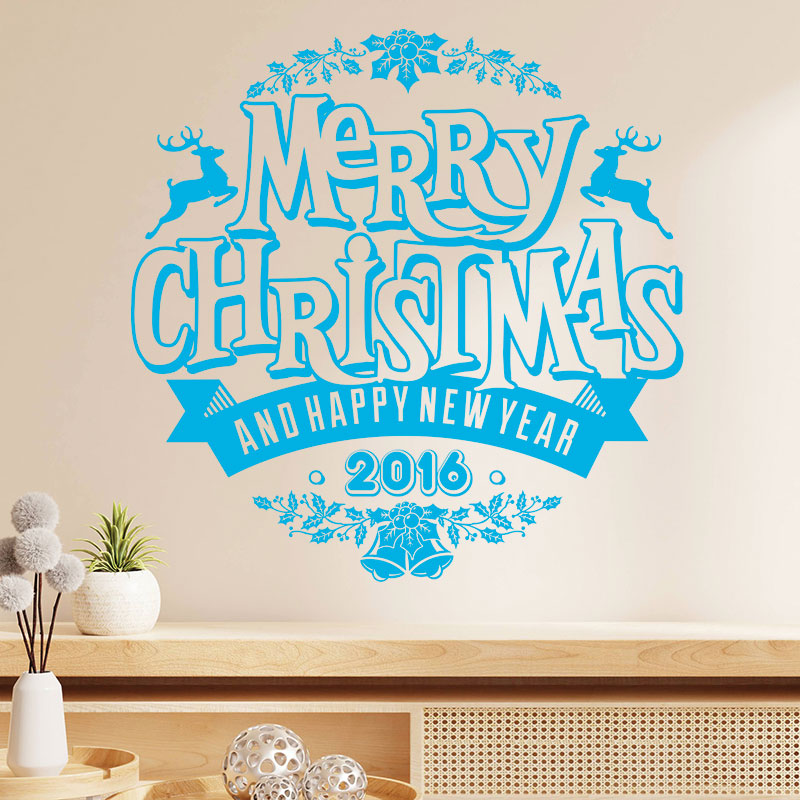 snowflake wall decals for winter wall sticker