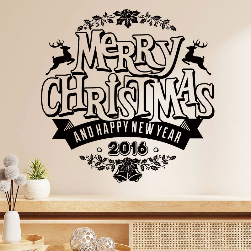 snowflake wall decals for winter wall sticker
