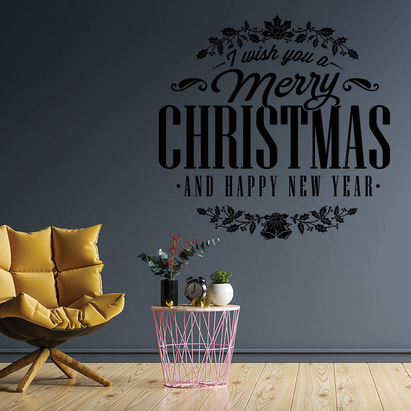 elegant reindeer decal wall sticker