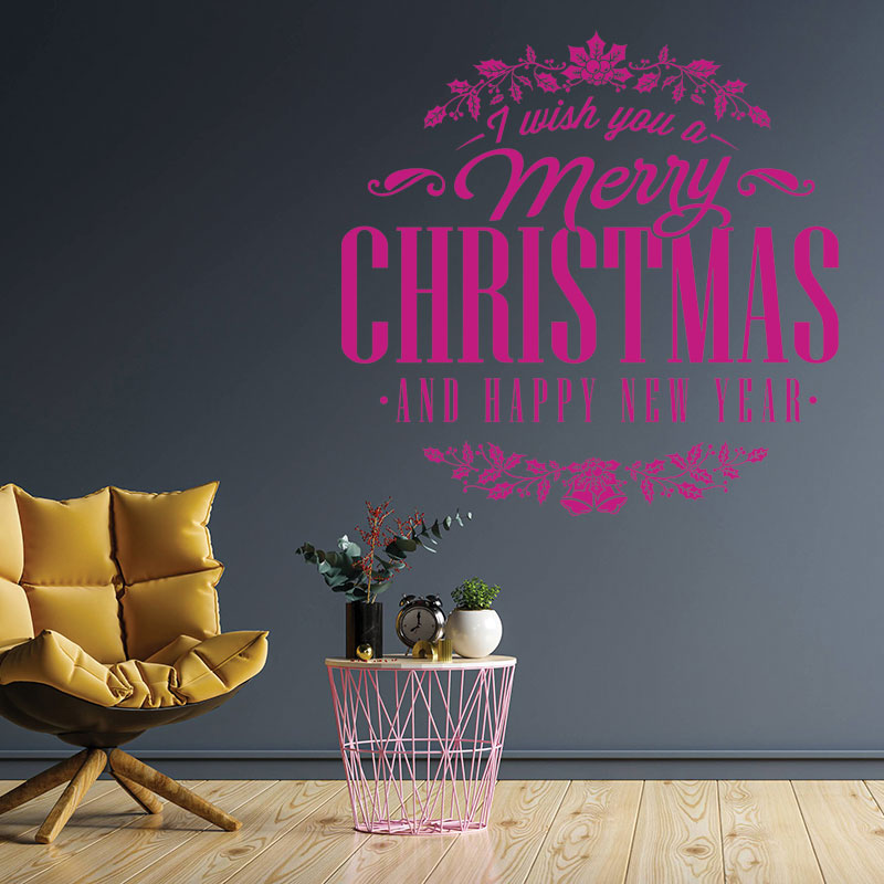 elegant reindeer decal wall sticker