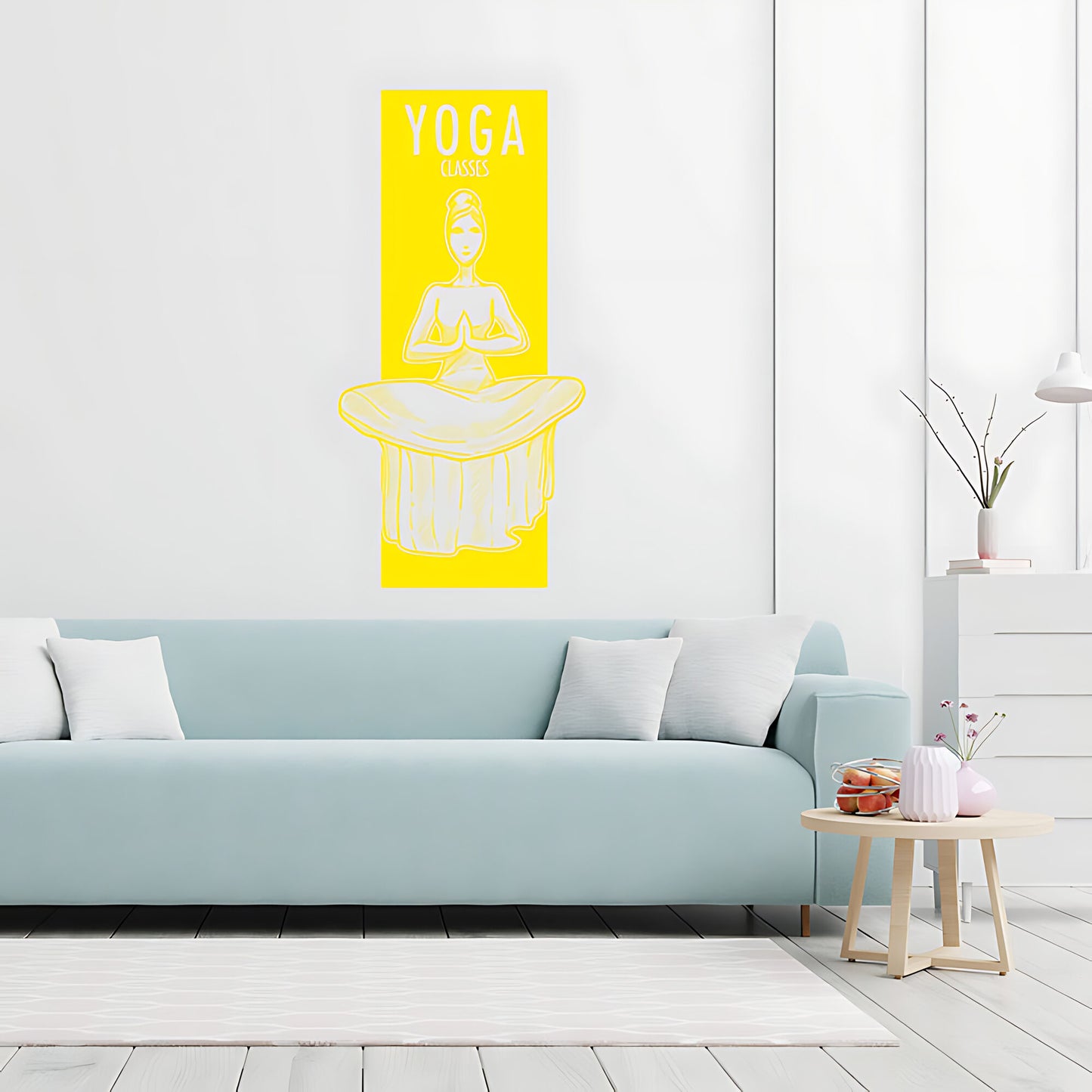 Yoga Namaste Wall Decal