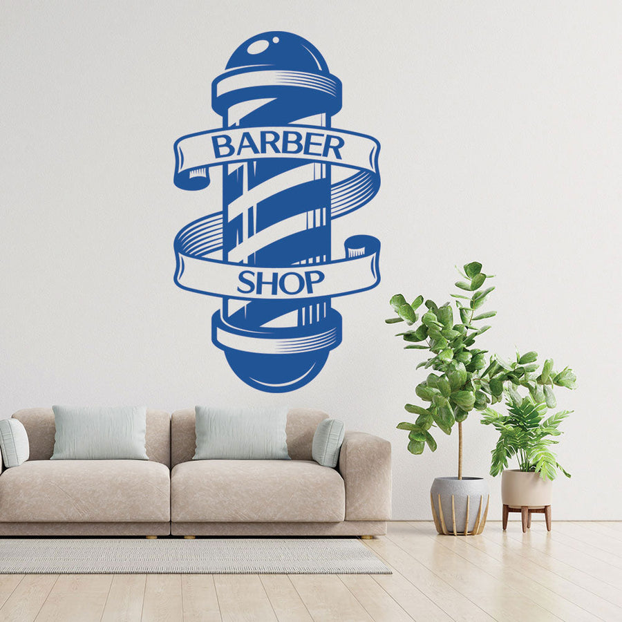 Barber Shop Wall Stickers & Barbershop Wall Decals UK
