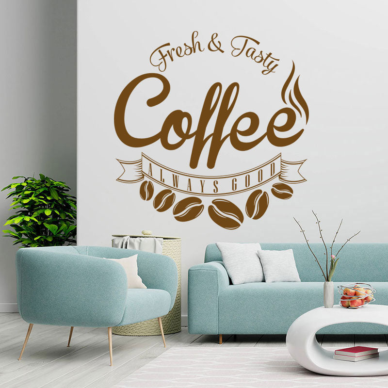 Coffee Wall Stickers & Café-Style Vinyl Decals