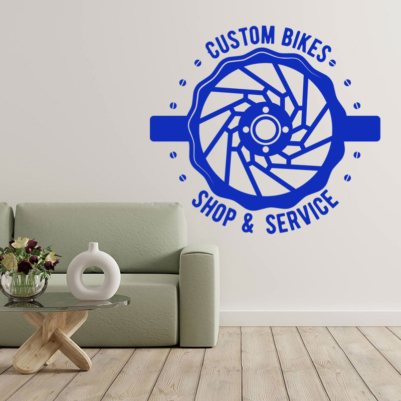 Bike Shop Wall Stickers & Window Decals