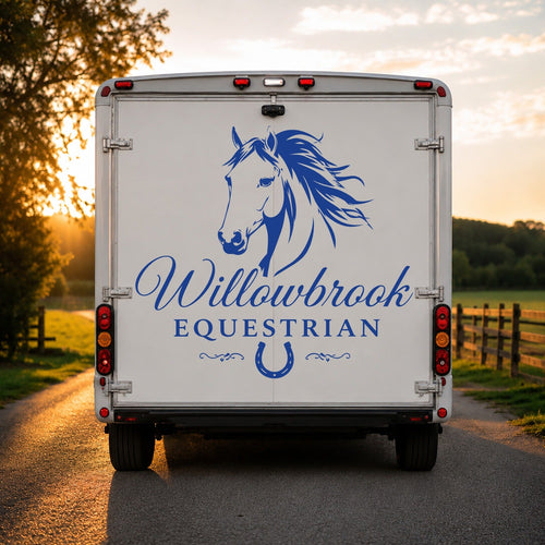 Personalised Horsebox Graphics