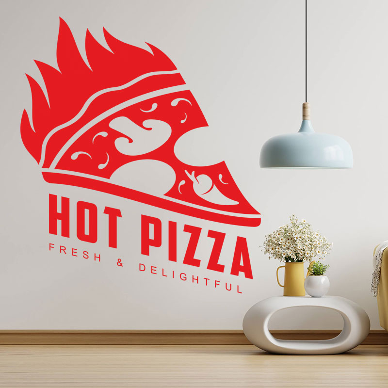 Pizza Wall Stickers & Italian Restaurant Wall Art