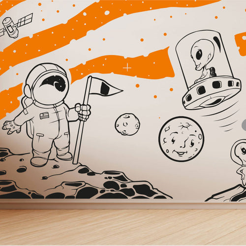 Space Wall Stickers for Nurseries