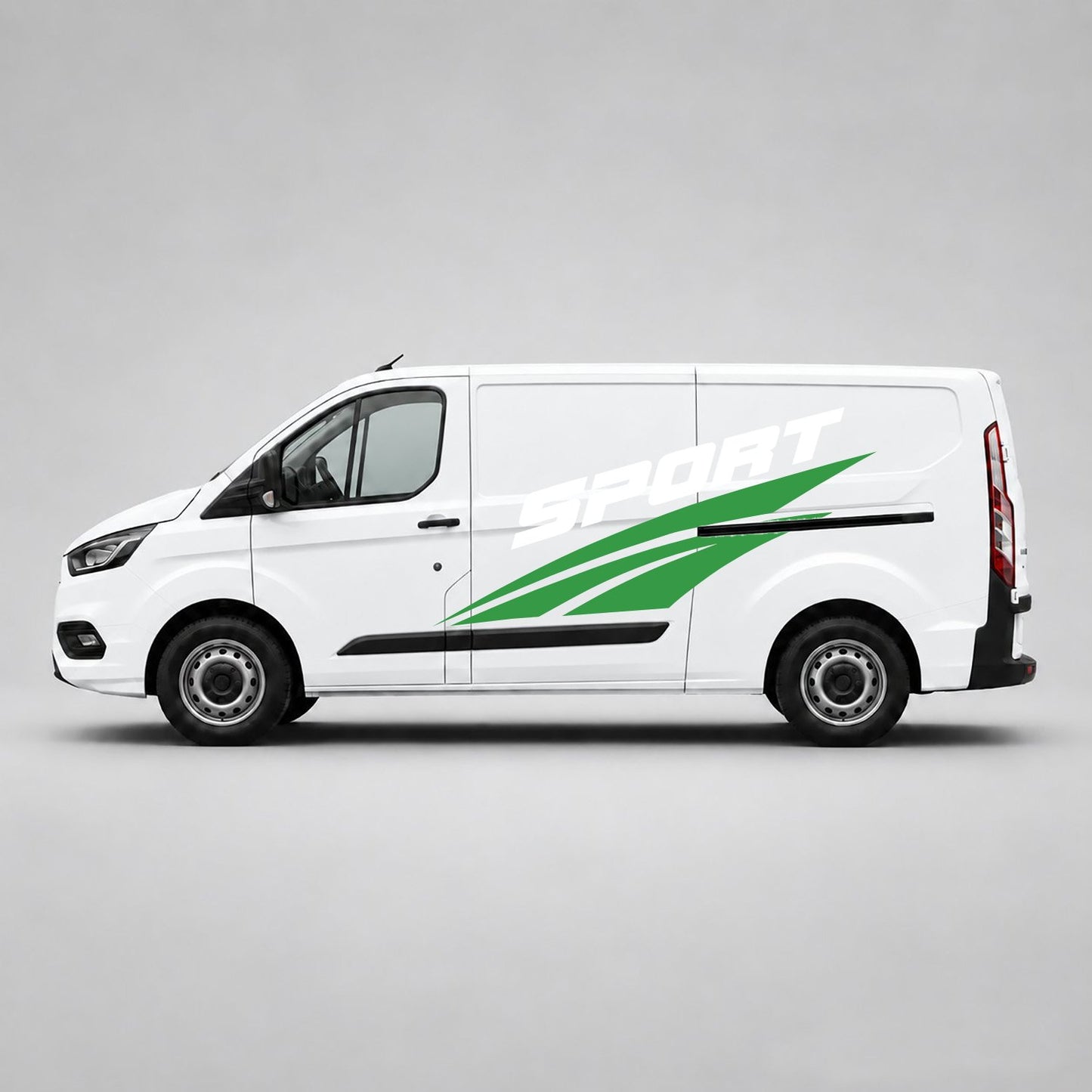 Green & White