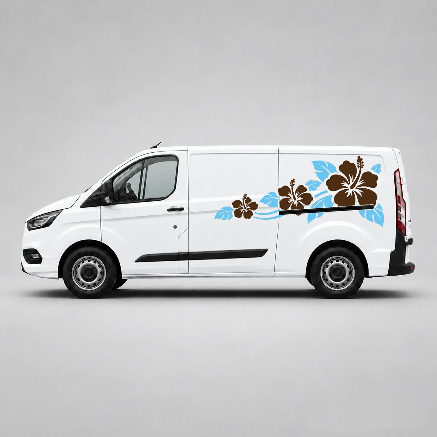 Light Blue & Brown
