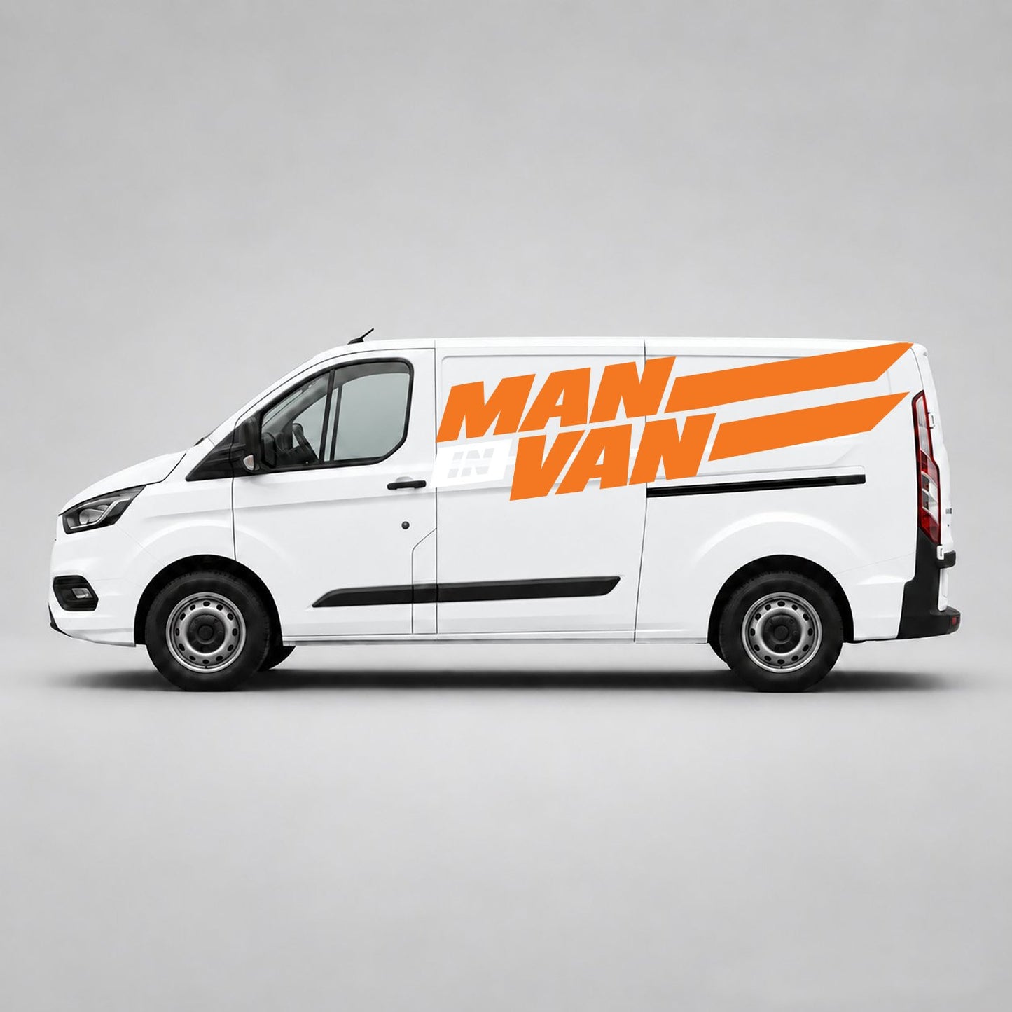 Orange & White
