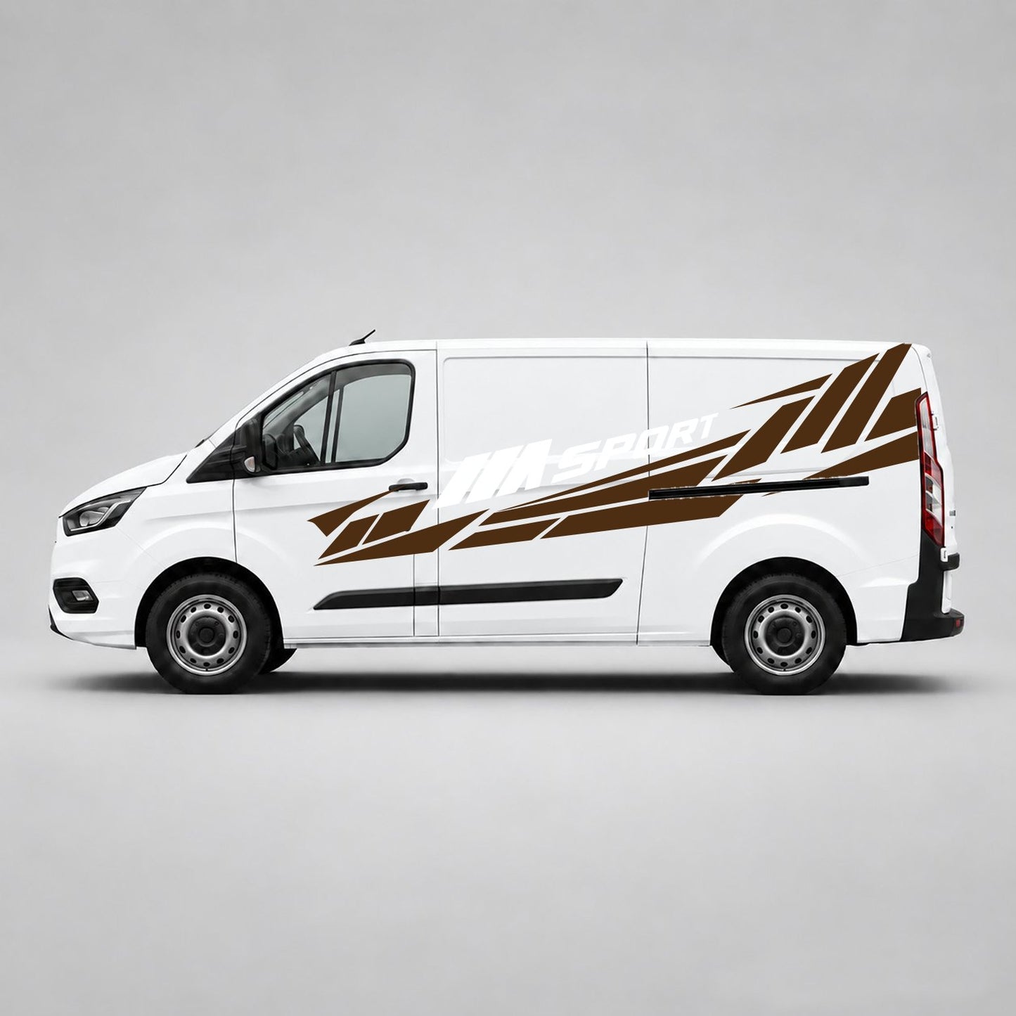Brown & White