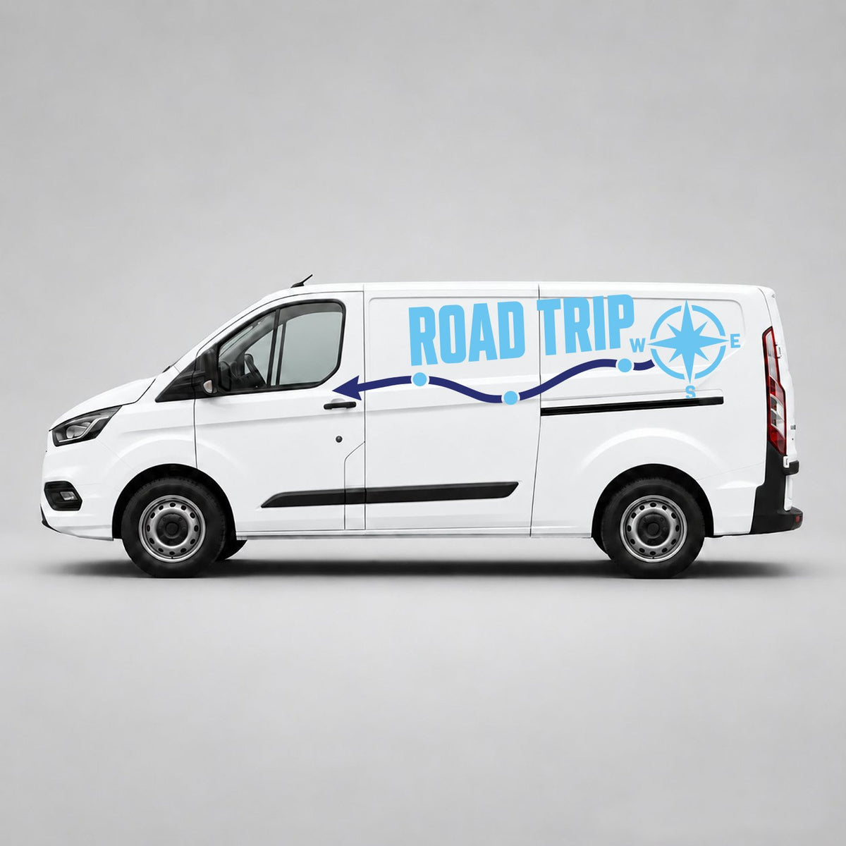 Light Blue & Navy Blue