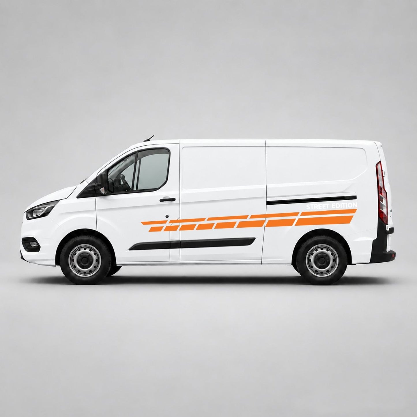 White & Orange
