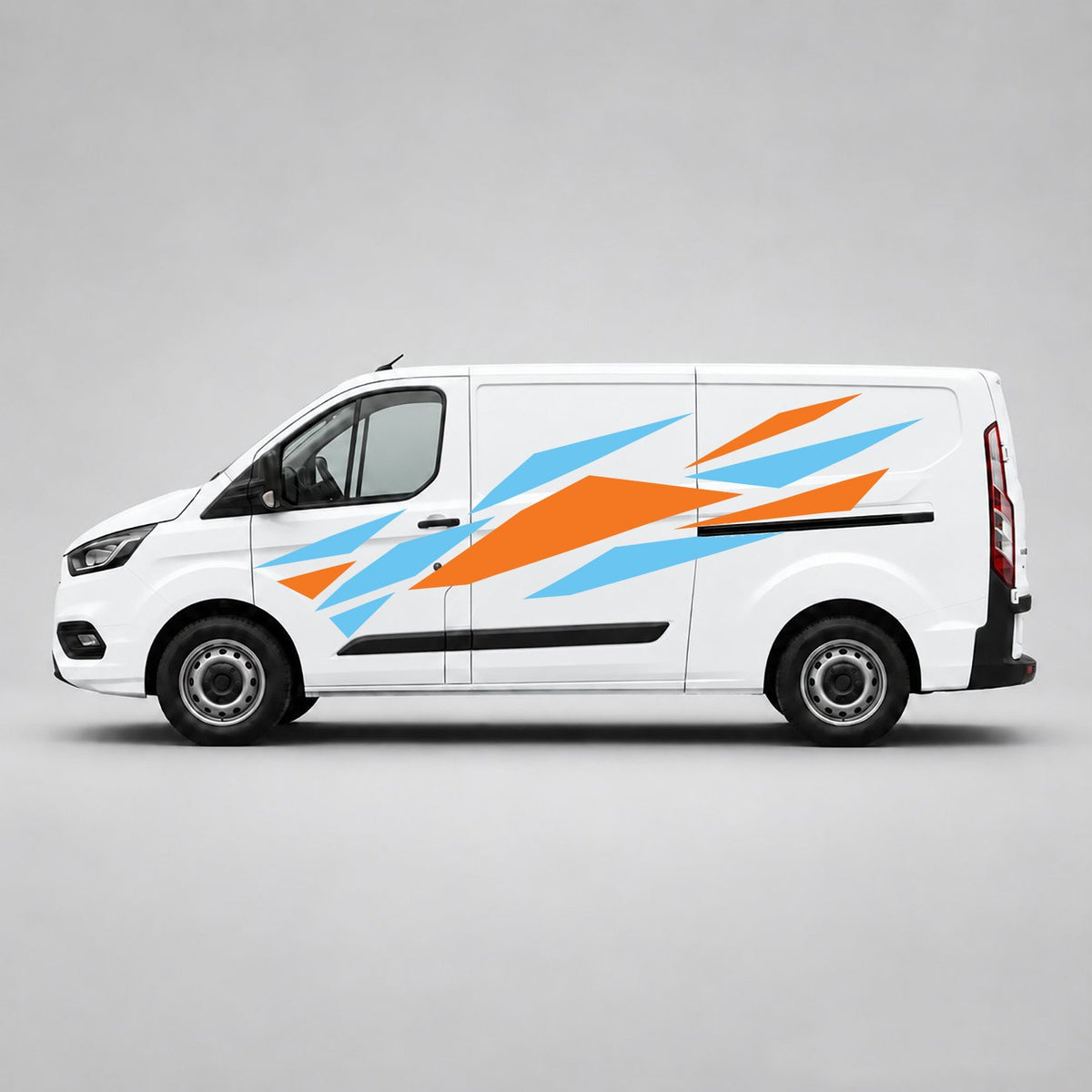 Orange & Light Blue