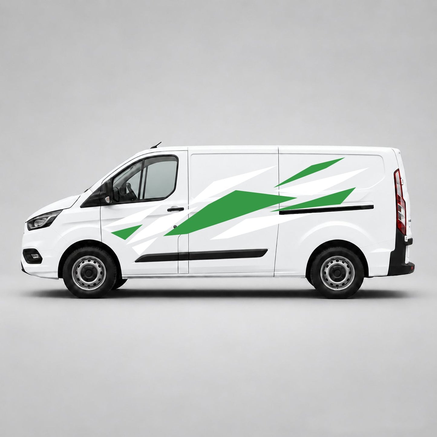 Green & White